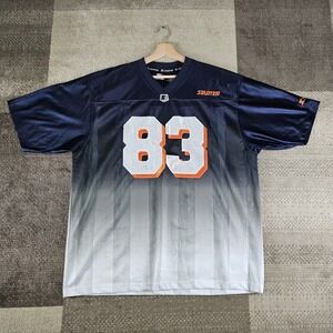 Vintage Starter Football Gradient Jersey Fubu Inspired‎ Mens XL Blue White
